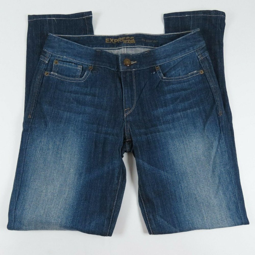 Express Womens Jeans Size 6L Eva Bootcut Mid Rise